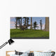 Tyrannosaurus Rex Grassy Field Wall Decal Design 1