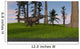 Tyrannosaurus Rex Grassy Field Wall Decal Design 1