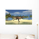 Tyrannosaurus Rex Running through Wall Decal Design 3