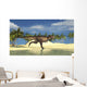 Tyrannosaurus Rex Running through Wall Decal Design 3