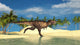 Tyrannosaurus Rex Running through Wall Decal Design 3