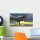 Tyrannosaurus Rex Running through Wall Decal Design 2