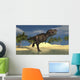 Tyrannosaurus Rex Running through Wall Decal Design 2