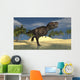 Tyrannosaurus Rex Running through Wall Decal Design 2