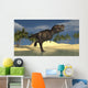 Tyrannosaurus Rex Running through Wall Decal Design 2