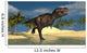 Tyrannosaurus Rex Running through Wall Decal Design 2