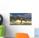 Tyrannosaurus Rex Running through Wall Decal Design 1