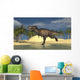 Tyrannosaurus Rex Running through Wall Decal Design 1