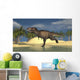 Tyrannosaurus Rex Running through Wall Decal Design 1