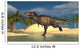 Tyrannosaurus Rex Running through Wall Decal Design 1