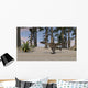 Utahraptor Prehistoric Environment Wall Decal Design 4