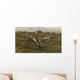 Three Utahraptors Running across Wall Decal Design 1