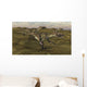 Three Utahraptors Running across Wall Decal Design 1