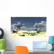 Utahraptor Bellows Loud Roar Wall Decal Design 2