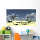 Utahraptor Bellows Loud Roar Wall Decal Design 2