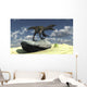 Utahraptor Bellows Loud Roar Wall Decal Design 1