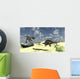Confrontation between Utahraptor and Wall Decal