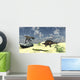 Confrontation between Utahraptor and Wall Decal
