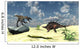 Confrontation between Utahraptor and Wall Decal