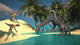 Two Large Brachiosaurus Grazing Wall Decal Design 1
