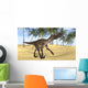 Utahraptor Prehistoric Environment Wall Decal Design 1