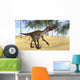Utahraptor Prehistoric Environment Wall Decal Design 1
