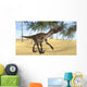 Utahraptor Prehistoric Environment Wall Decal Design 1