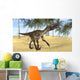 Utahraptor Prehistoric Environment Wall Decal Design 1
