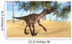 Utahraptor Prehistoric Environment Wall Decal Design 1