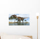 Utahraptor Standing Shallow Water Wall Decal