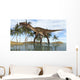 Utahraptor Standing Shallow Water Wall Decal