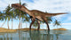 Utahraptor Standing Shallow Water Wall Decal