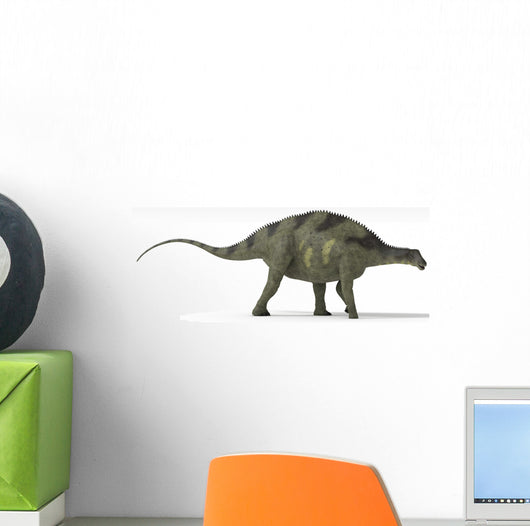 Brachytrachelopan Dinosaur White Wall Decal Design 3