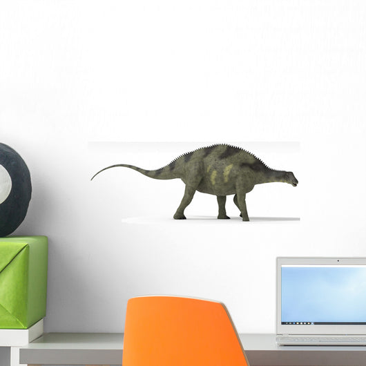 Brachytrachelopan Dinosaur White Wall Decal Design 3
