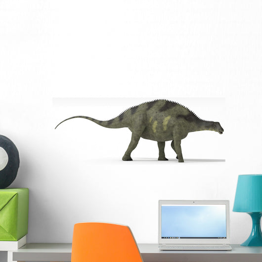 Brachytrachelopan Dinosaur White Wall Decal Design 3