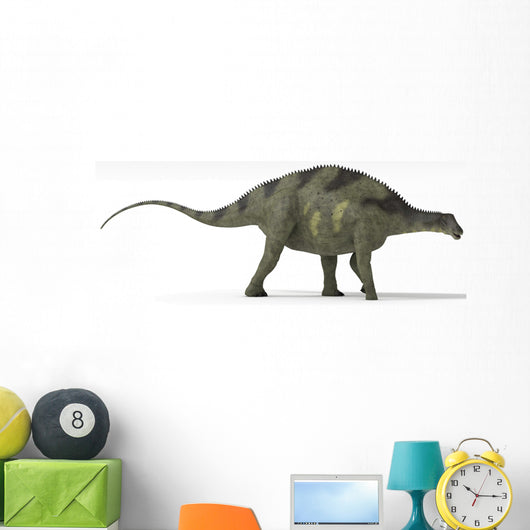Brachytrachelopan Dinosaur White Wall Decal Design 3