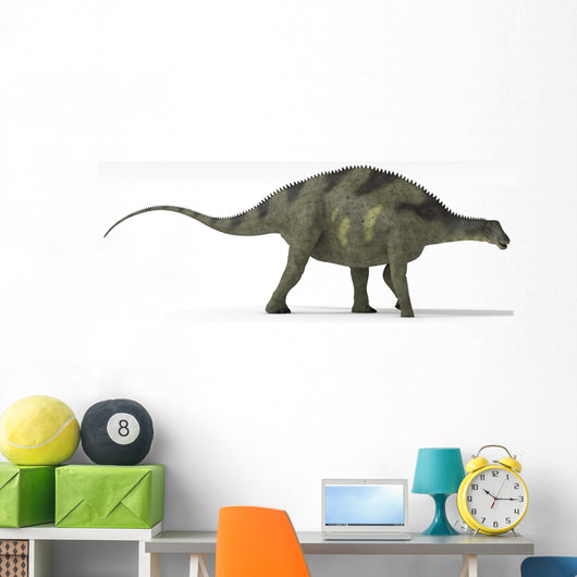 Brachytrachelopan Dinosaur White Wall Decal Design 3