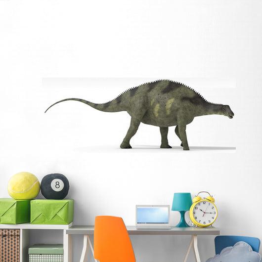 Brachytrachelopan Dinosaur White Wall Decal Design 3