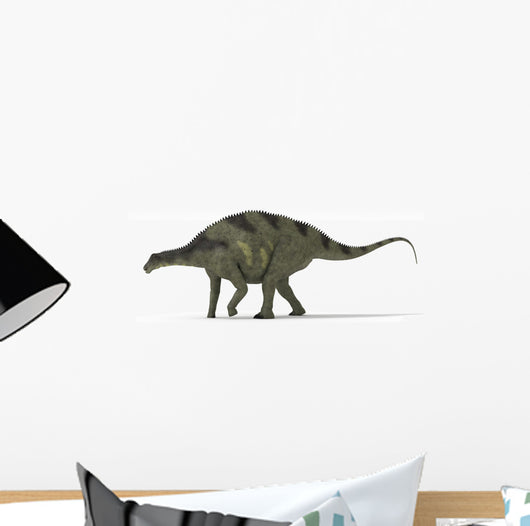 Brachytrachelopan Dinosaur White Wall Decal Design 2