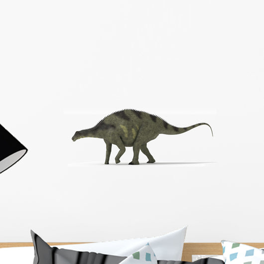 Brachytrachelopan Dinosaur White Wall Decal Design 2