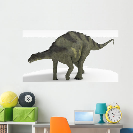 Brachytrachelopan Dinosaur White Wall Decal Design 1