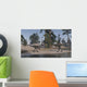 Two Gigantoraptors Shoreline Wall Decal