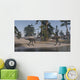 Two Gigantoraptors Shoreline Wall Decal