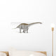 Apatosaurus Dinosaur White Wall Decal Design 3