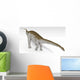 Apatosaurus Dinosaur White Wall Decal Design 2