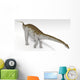 Apatosaurus Dinosaur White Wall Decal Design 2
