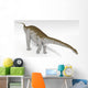 Apatosaurus Dinosaur White Wall Decal Design 2