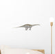 Apatosaurus Dinosaur White Wall Decal Design 1