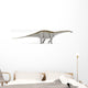 Apatosaurus Dinosaur White Wall Decal Design 1