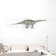 Apatosaurus Dinosaur White Wall Decal Design 1